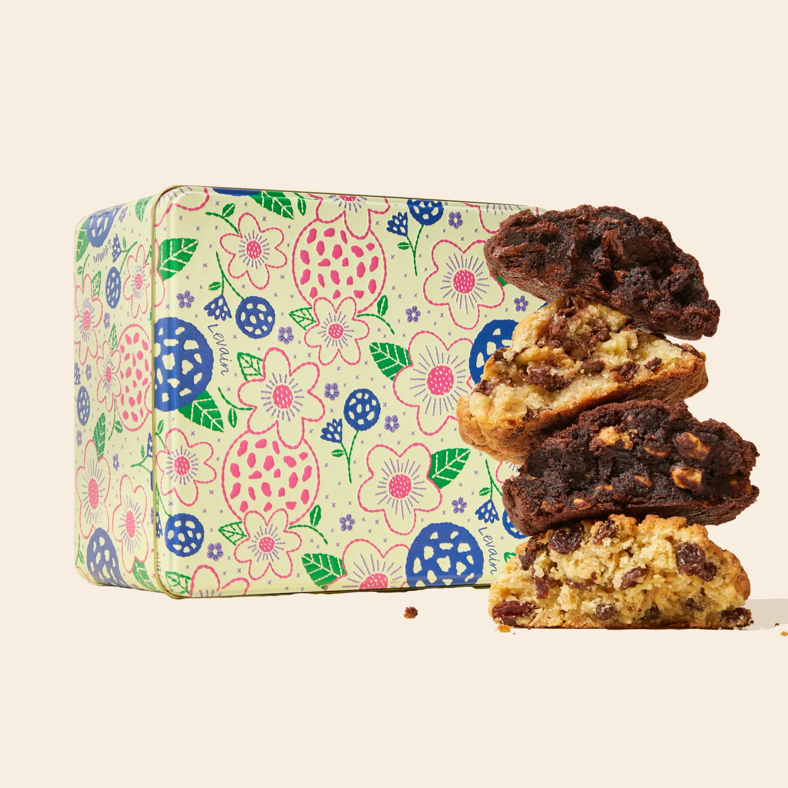 Floral Cookie Tin Gift Set - Image 2
